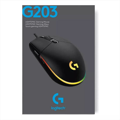 Mouse Gamer Logitech G203 Lightsync Rgb