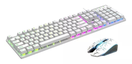 Teclado Espanol Mouse Gamer Luces