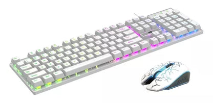 Teclado Espanol Mouse Gamer Luces