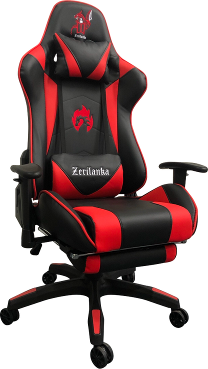 Silla Gamer Reclinable Ergonomica Roja