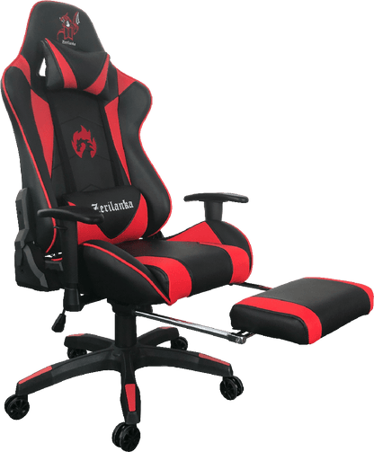 Silla Gamer Reclinable Ergonomica Roja