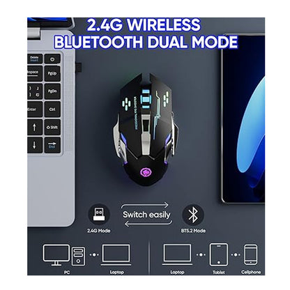 Mouse Gamer Inalambrico Rgb Tactical 3600