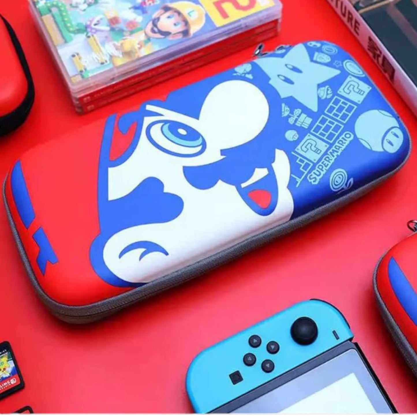 Estuche Super Mario Nintendo Switch