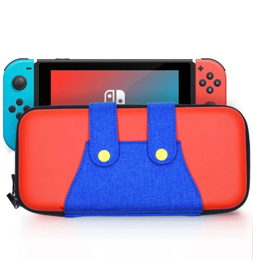 Estuche Mario Overol Nintendo Switch