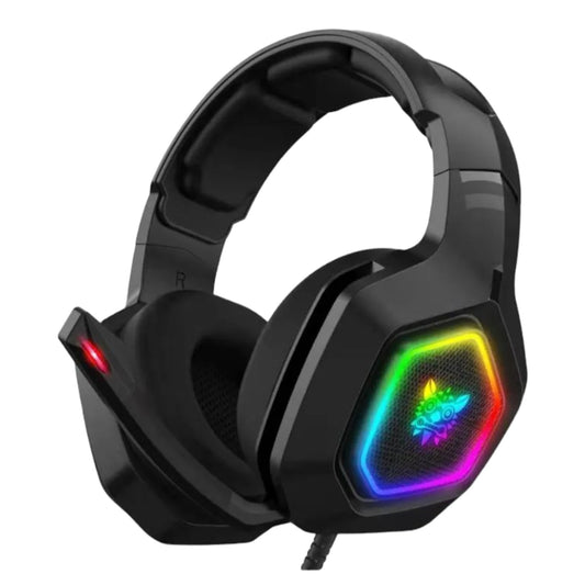Audífonos Gamer Onikuma K10 RGB – Sonido Envolvente, Micrófono y Comodidad Pro