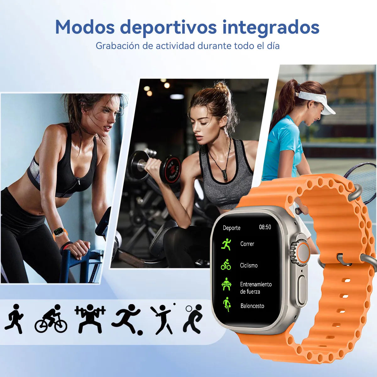Reloj Inteligente T800 Ultra Smartwatch
