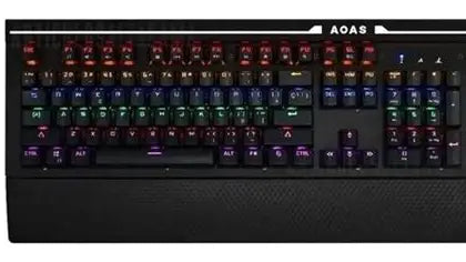 Teclado Mecánico Gamer Aoas 808 – Switches Azules y RGB