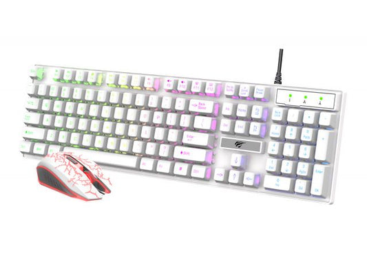 Teclado Espanol Mouse Gamer Luces